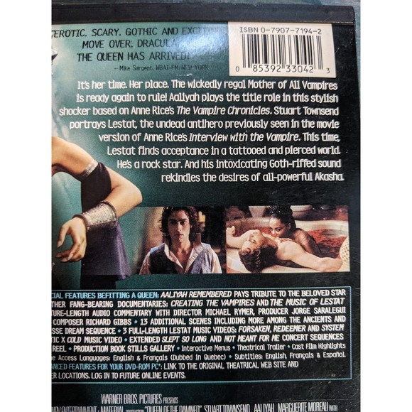 Queen of the Damned DVD - Picture 3 of 3